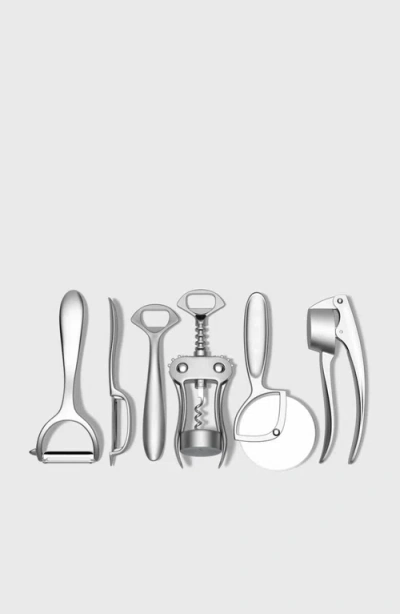 Public Goods Kitchen Tools Set In Silver