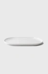 Public Goods Oval Ceramic Platter In White