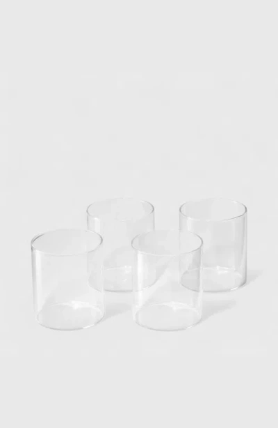 Public Goods Rocks Glasses In Transparent