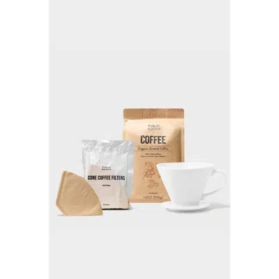 Public Goods The Perfect Pour Collection Coffee Bundle In Multi