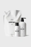 Public Goods Travel And Home Conditioner Set In White