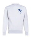 Public Possession Man Sweatshirt Light Grey Size S Cotton, Polyester In Gray