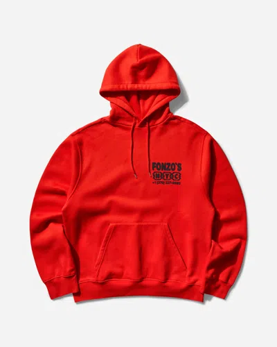 Public Possession Men S Fonzo Hoodie Bright In Red