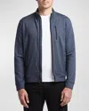 Public Rec Men's All Day Every Day Stretch-nylon Jacket In Heather Navy