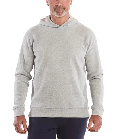 Public Rec Waffle-knit Hoodie In Heather Silver