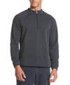 Public Rec Weekend Half Zip Sweatshirt In Stone Navy