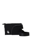 Published By Asymmetric-zip Cross Body Bag In Black
