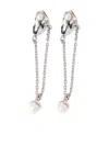 Published By Chain-detail Earrings In Silver