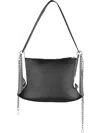 Published By Chain-embellished Leather Shoulder Bag