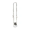 Published By Coin Purse Crossbody Bag With Wavy Chain In Metallized