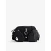 Published By Womens Late Assembly Shell Cross-body Bag Black And Chrome In Black And Chrome
