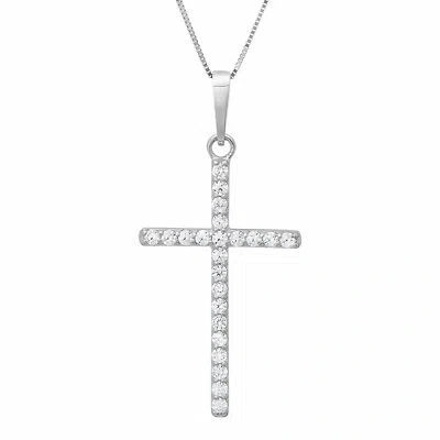 Pre-owned Pucci 1.38ct Round Cut Lab Created Diamond 18k White Gold Pendant With 16" Chain In G-h