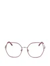 Pucci Geometric-frame Glasses In 银色