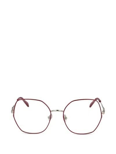 Pucci Geometric-frame Glasses In 银色