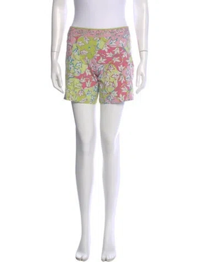 Pre-owned Pucci 2000's Mini Shorts In Multi