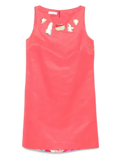 Pre-owned Pucci 2000s Pattern-plaque Mini Dress