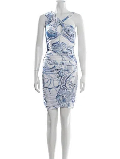 Pre-owned Pucci 2010's Mini Dress In White