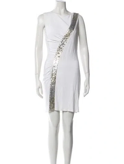 Pre-owned Pucci 2010's Mini Dress In White