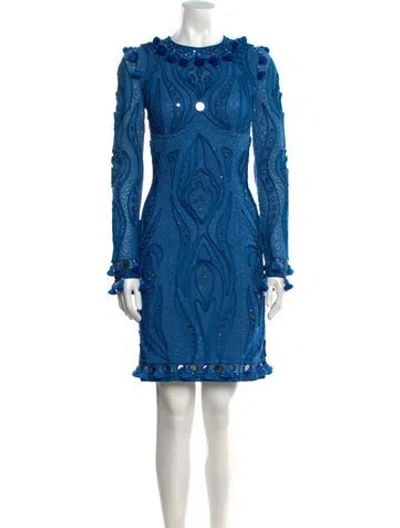 Pre-owned Pucci 2011 Knee-length Dress In Blue