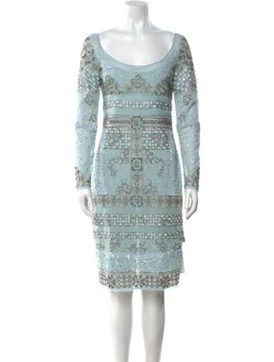 Pre-owned Pucci 2012 Knee-length Dress In Blue