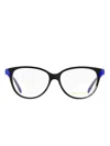 Pucci 5077 Oval-shape Glasses In Black