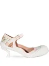 Pucci 55mm Granaiolo Pumps In Weiss