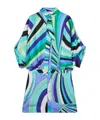 Pucci Abstract-pattern Dress In Multi