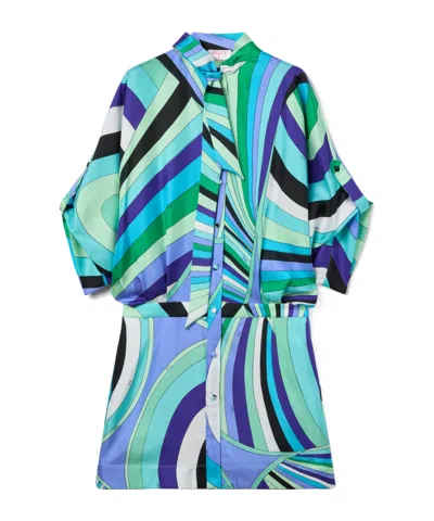 PUCCI ABSTRACT-PATTERN DRESS