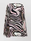 Pucci Silk Marmo Print Kaftan Mini Dress