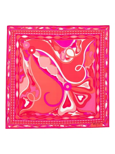 Pucci Abstract-pattern Print Scarf