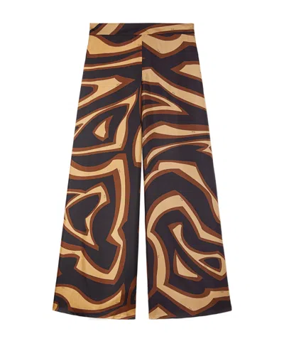 PUCCI PUCCI GRAPHIC PRINTED WIDE-LEG PANTS