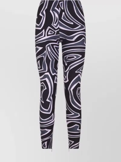 PUCCI ABSTRACT PATTERN STRETCH FIT TROUSERS
