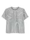 Pucci Abstract-pattern T-shirt In Gray
