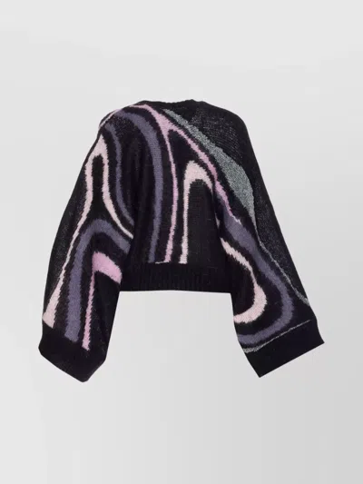 Pucci Abstract Patterned Knitwear Long Sleeves In Multi