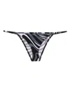 Pucci Abstract-print Bikini Bottom In Multi
