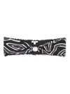 Pucci Abstract-print Bikini Top In Black