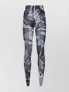 Pucci Abstract Print High Waist Trousers In Multi
