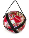 Pucci Abstract-print Soccer Ball In Red