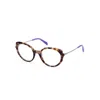 Pucci Brown Acetate Frames In Multi