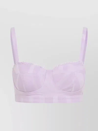 PUCCI ADJUSTABLE STRAP TOP FRAYED TRIM