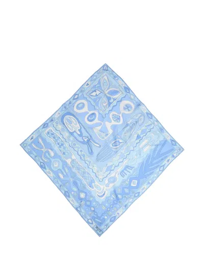 Pucci Angoli-print Silk Scarf In Multi
