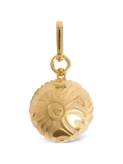 Pucci Ashtray Keychain In Gold