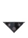 Pucci Triangle Scarf Abstract Pattern Design In Black