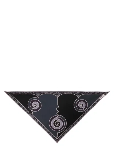 PUCCI ASTRO PRINT TRIANGLE SCARF