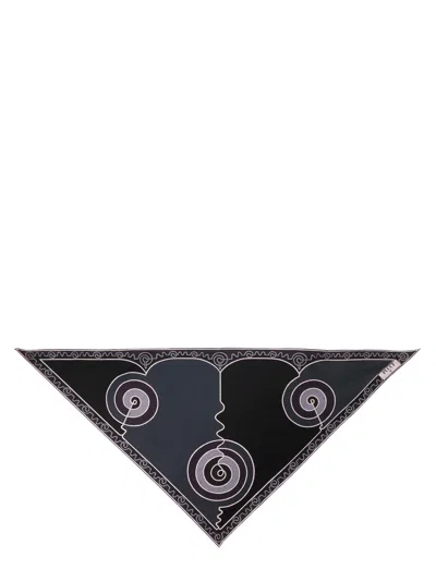 PUCCI ASTRO PRINT TRIANGLE SCARF