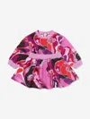 Pucci Baby Girls Orchidee Print Sweater Dress In Multi