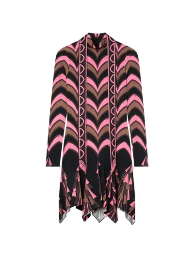 Pucci Baiadera Print Jersey Dress In Multi