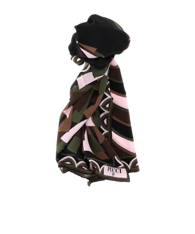 Pucci Baiadera Print Stole In Multi