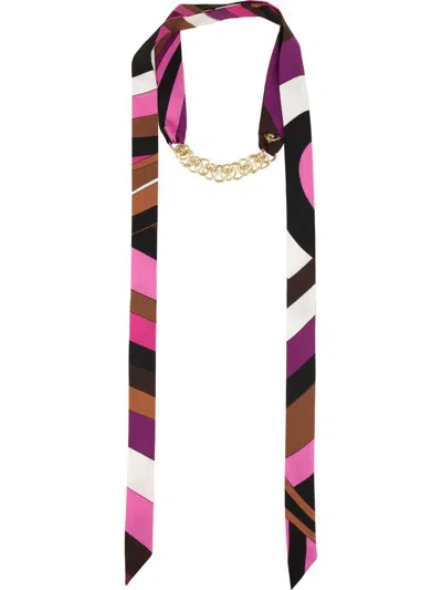Pucci Bandeau With Chain
