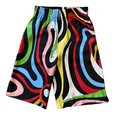 Pre-owned Pucci Bermuda Emilio  In Black